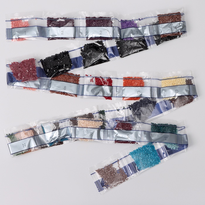 Алмазная вышивка полное заполнение «Котенок в шляпе», на раме, 40×50 см