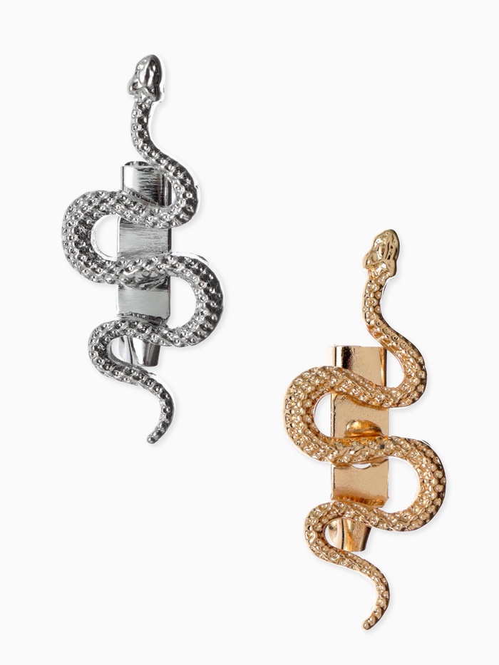 Брошь «Змея» извилистая, МИКС