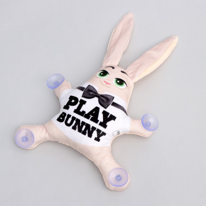 Игрушка в автомобиль на присосках Play bunny