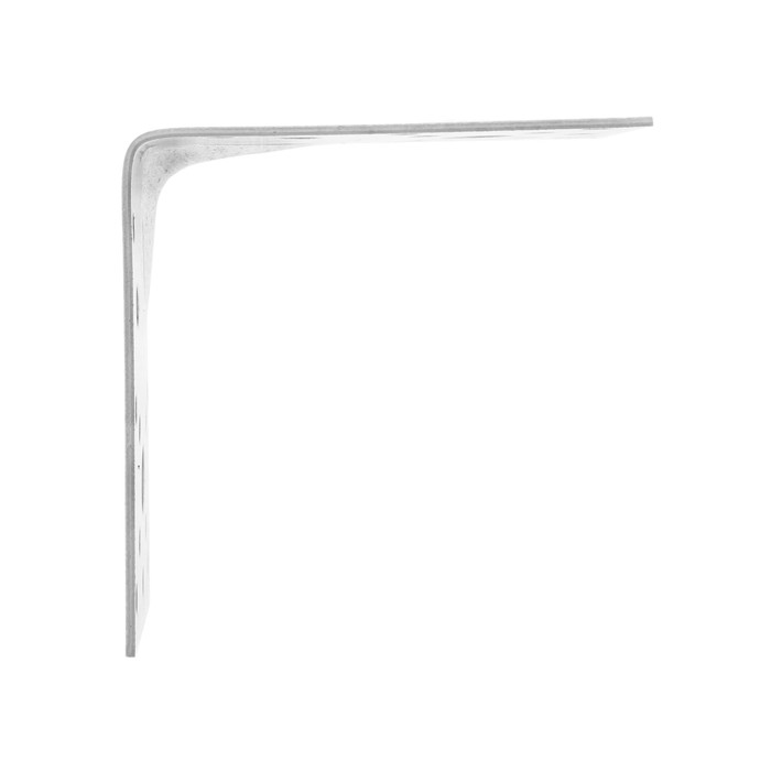 Уголок крепежный усиленный ТУНДРА krep, 85×85×60×2 мм, в упаковке 50 шт.