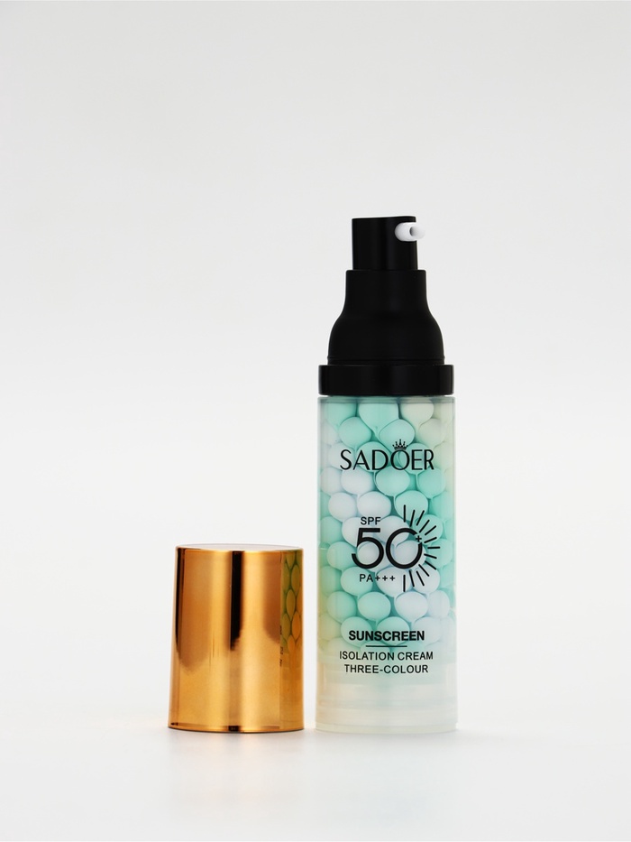 Крем-консилер под макияж 3 в 1, трехцветный