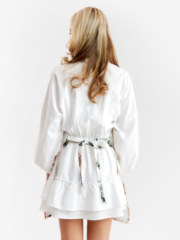 Фартук «Этель. Пионы», 60×70 см, 100% хлопок, саржа 190 г/м²