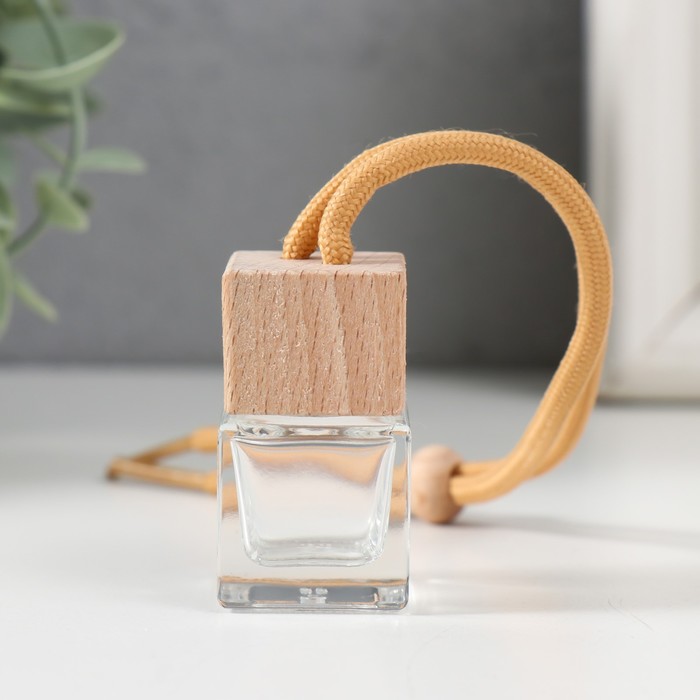 Аромадиффузор для дома (автомобиля) «Прямые углы», на подвесе для эфирных масел, 8 мл 2.5×2.5×4 см