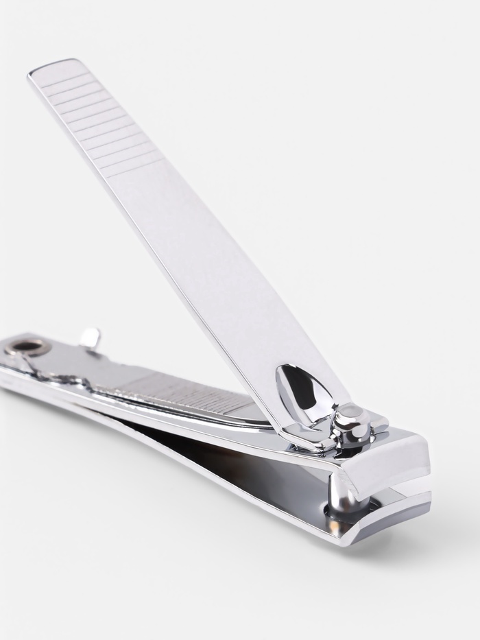 Кусачки книпсер маникюрные, с пилкой, 5.5 см, в коробке