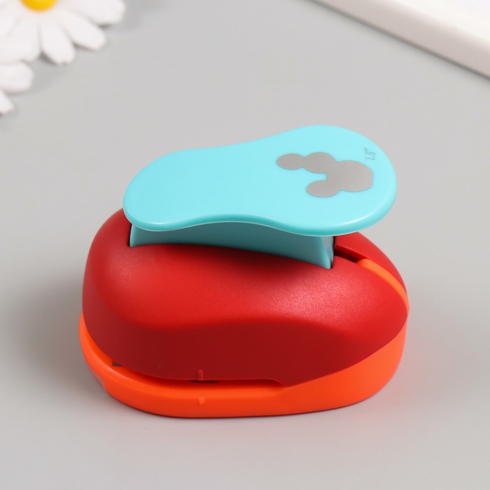 Дырокол фигурный рисунок 3.8×3.8 см «Кактус», 7×5.2×9.2 см, МИКС