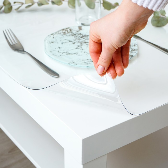 Термоскатерть без основы EasyLite «Жидкое стекло», толщина 0.8 мм, длина 60 см, ширина 100 см