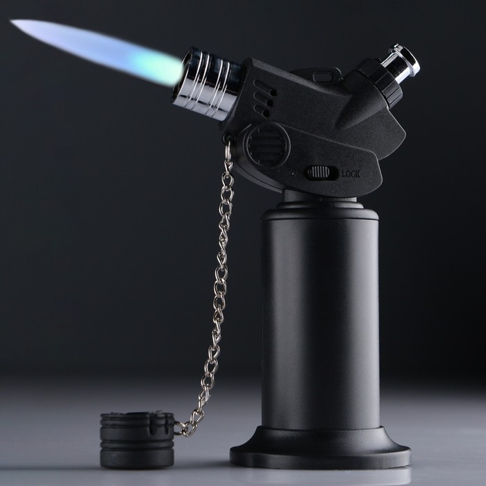 Горелка газовая, 5×7×11.5 см, чёрная