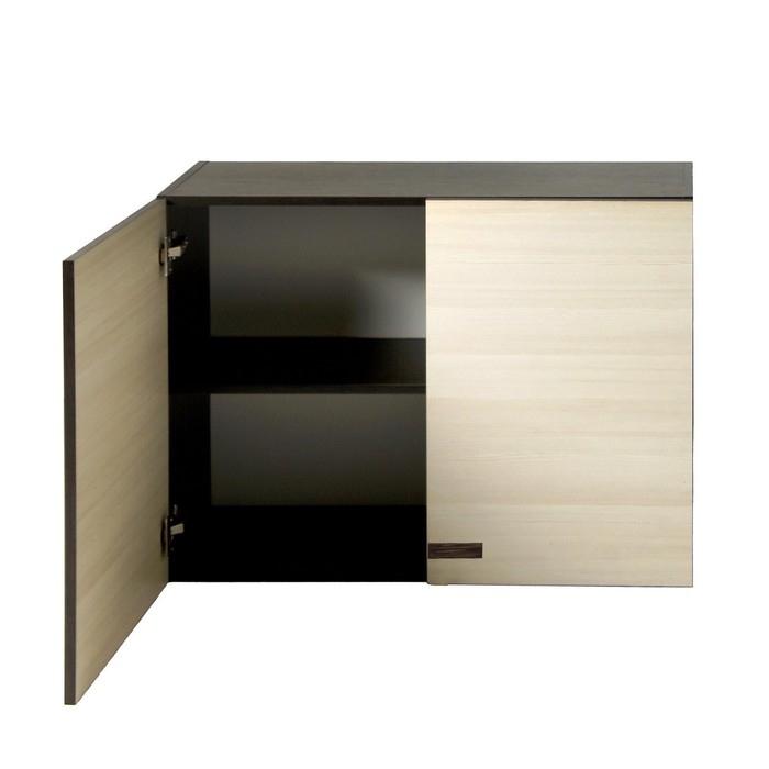 Шкаф навесной «Мальва», 600×626×290 мм, цвет венге/лоредо