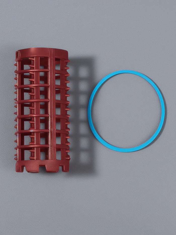 Бигуди на резинке, d=2.7 см, 8 шт., МИКС