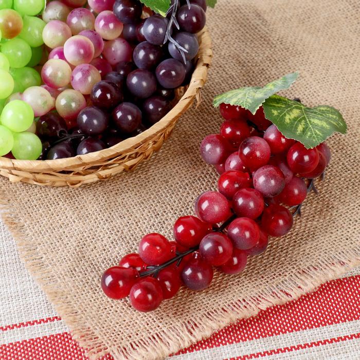 Муляж «Виноград круглый», h=17 см, МИКС