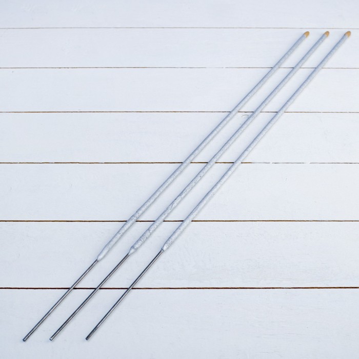 Бенгальские огни золотые «Золото России», 3 шт., 65 см, горение 145 сек.