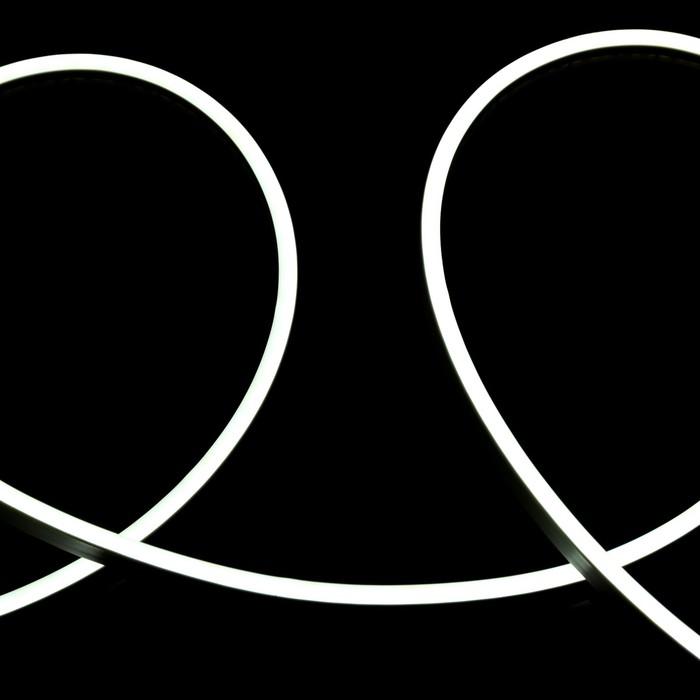 Гибкий неон Luazon Lighting 6×12 мм, IP65, 50 м, SMD2835, 120 LED/м, 12 В, свечение белое