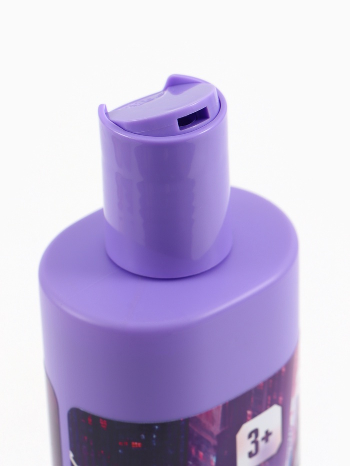 Детский шампунь-гель-пена 3в1, аромат шипучая кола, 410 мл, Человек паук