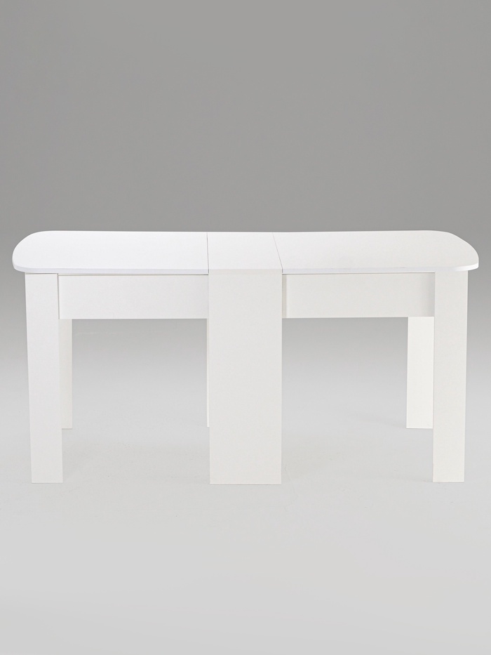 Стол - книжка раскладной «Клик Мебель», 1650×800×755 мм, цвет белый