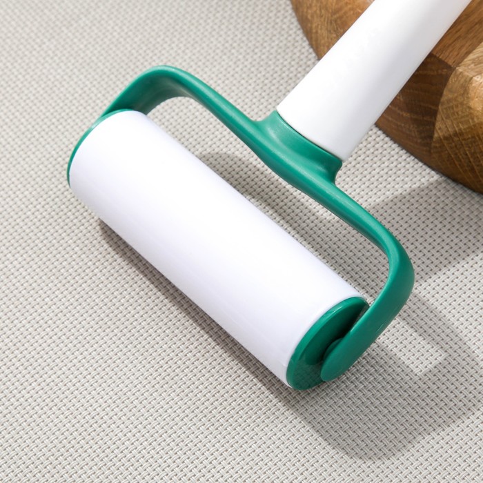 Валик для раскатки теста KONFINETTA, 16×11.4×3.5 см, белый