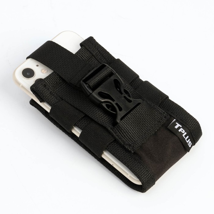 Чехол для рации открытый, оксфорд 600, 17×8×2.5 см, чёрный