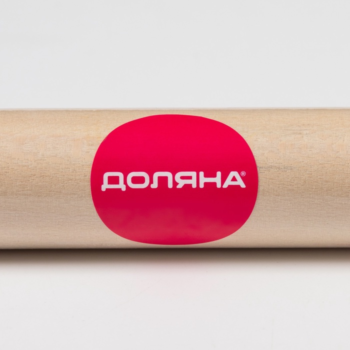 Скалка деревянная Доляна, 24 см, прямая