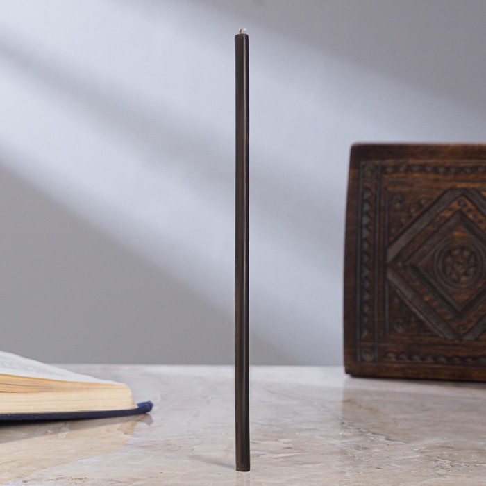 Набор свечей ритуальных, чёрные № 100, 2 кг