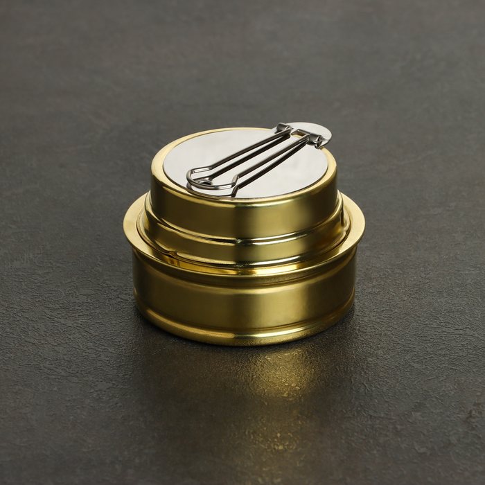 Горелка спиртовая, туристическая, 7.4×4.6 см