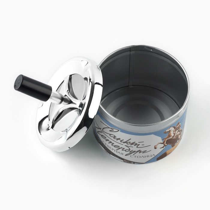 Пепельница бездымная «Санкт-Петербург», 9×12 см