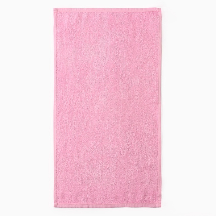 Полотенца махровые «Этель» LOVE, 3 шт., 30×60 см, хлопок 100%, розовые