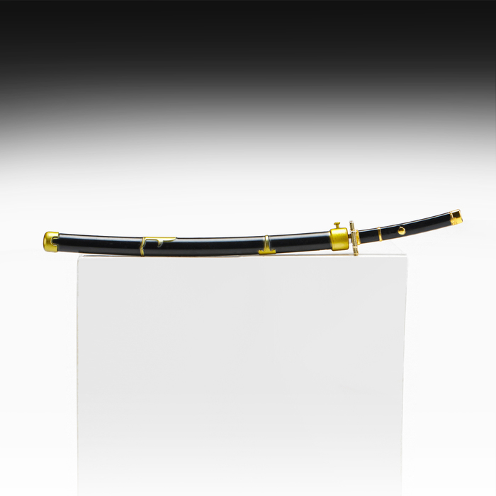 Макет оружия «Сувенирная катана Юбасири», 24 см, чёрная