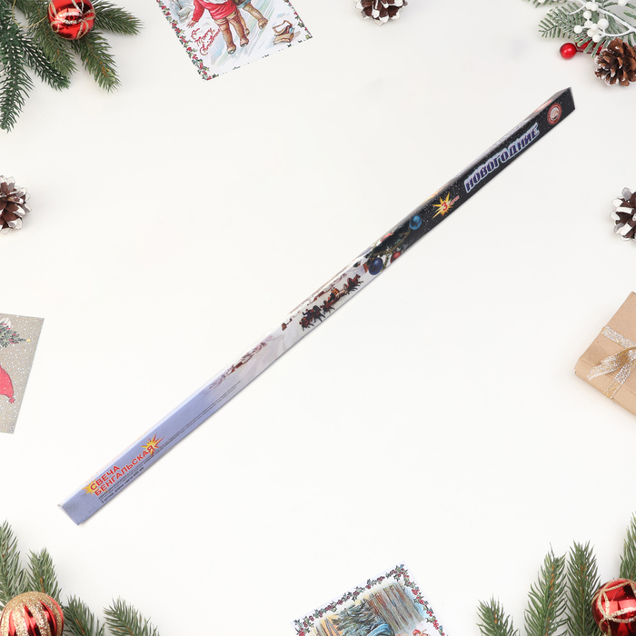 Бенгальские огни золотые «Новогодние», 3 шт., 65 см, 250 сек.