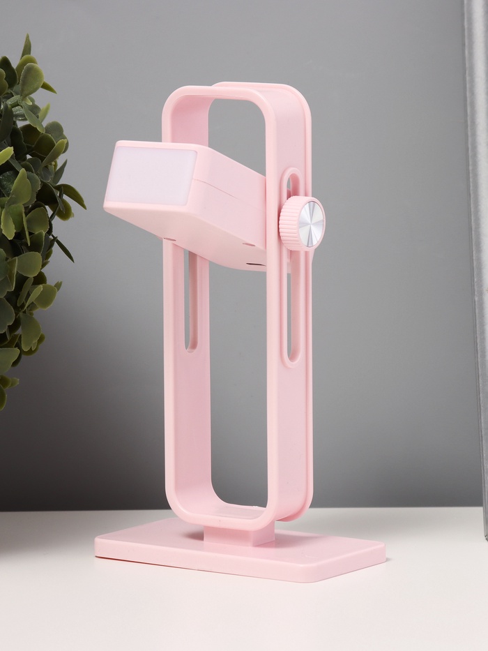 Ночник «Рудс» LED 3 Вт USB АКБ розовый 9×4.8×16 см