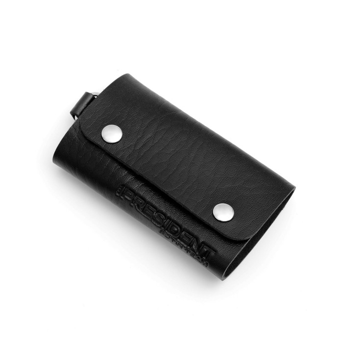 Ключница «President», цвет чёрный, 10×5.5 см