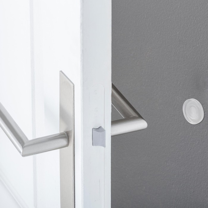 Держатель - стоппер универсальный для дома, 5×1 см, прозрачный