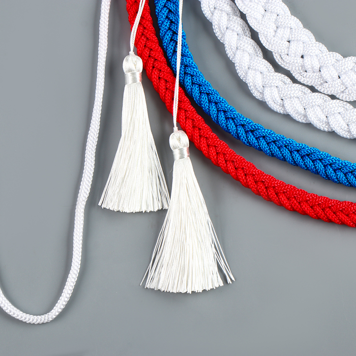 Аксельбант карнавальный «Солдат на параде», триколор