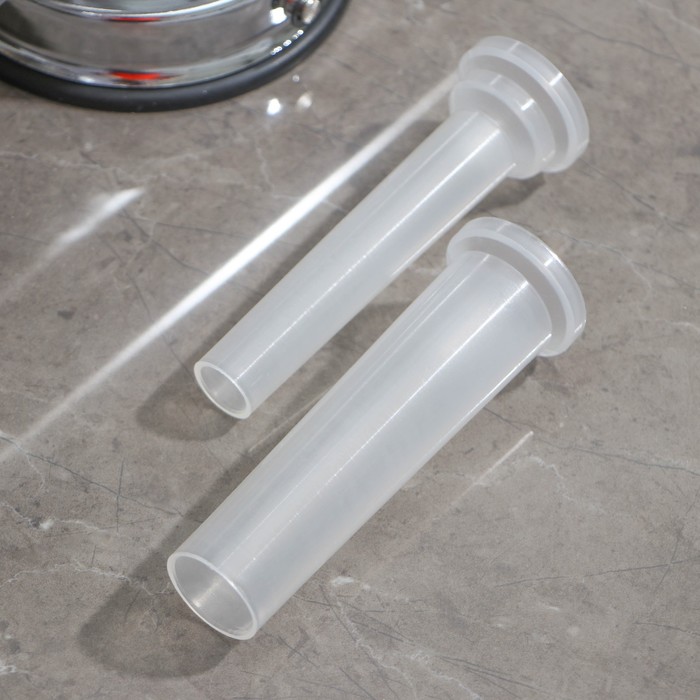 Шприц колбасный, 0.75 кг, 31×14×10 см, 3 насадки, нержавеющая сталь