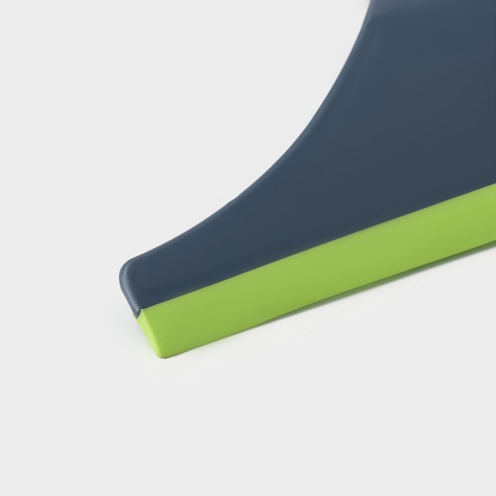 Водосгон Доляна Green day с анатомической ручкой, 25×24 см, зелёный