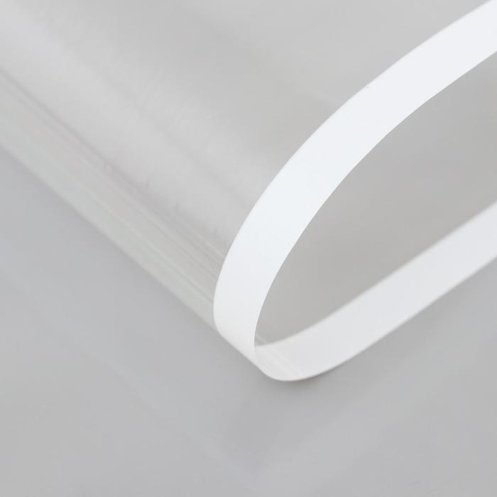 Пленка глянцевая для декора и флористики «Полоса», белая, 0.57×5 м ±5% см