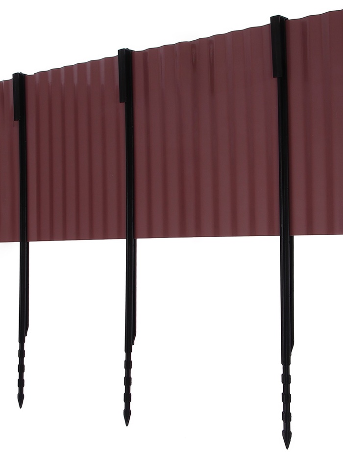 Колышек, h=40 см, набор 10 шт., чёрный, Greengo