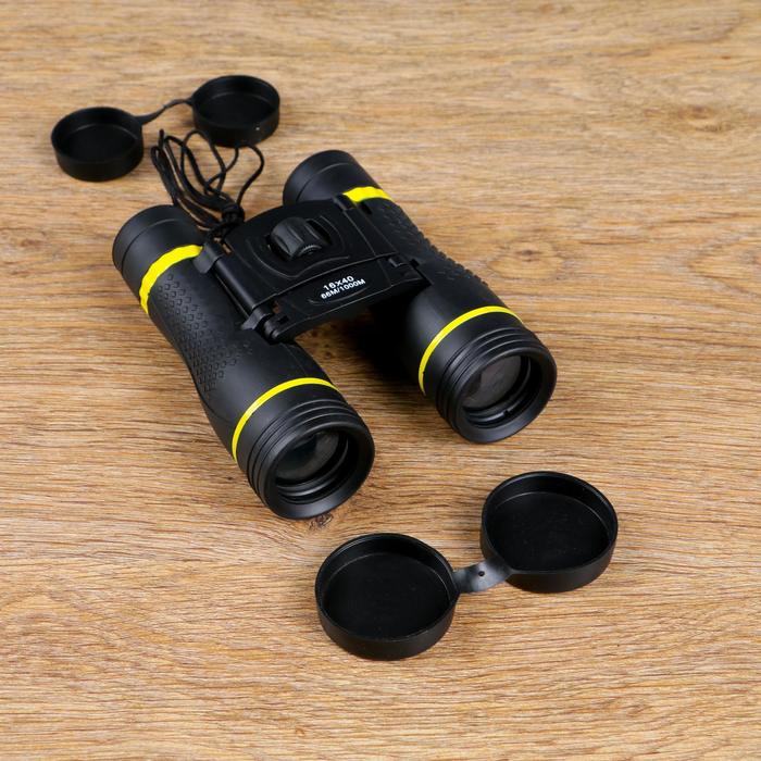 Бинокль «Олимп», 16×40, с чехлом, чёрный