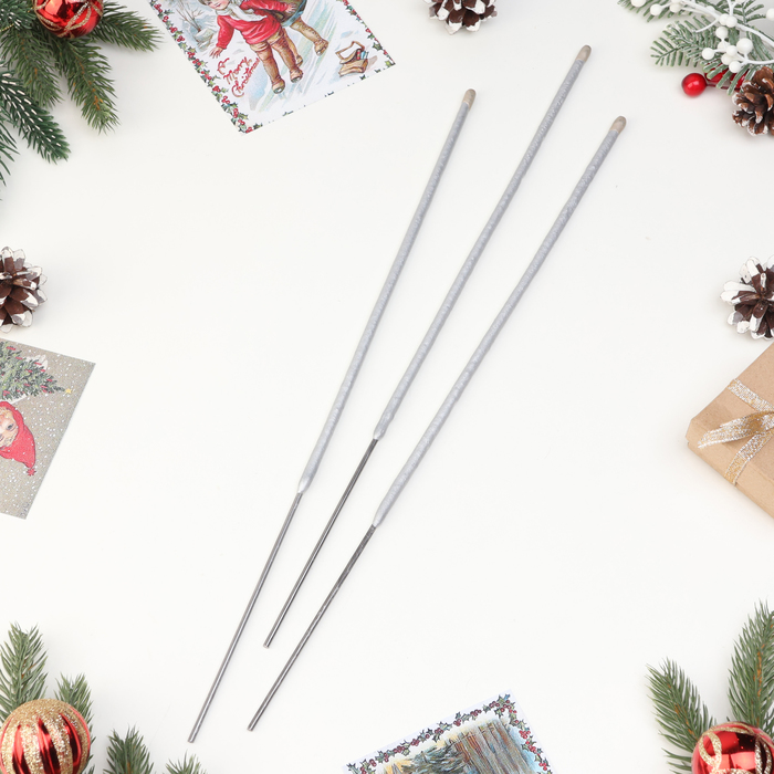 Бенгальские огни «Золото России», 3 шт., 40 см, горение 120 сек