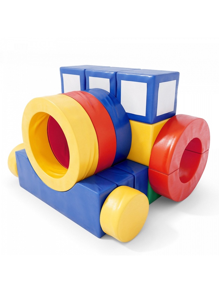 Мягкий игровой комплекс «Трактор», 21 деталь