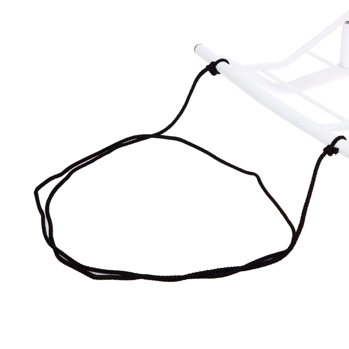 Санки детские с колёсами Nika Kids «Тимка 5 универсал», с ручкой, белые