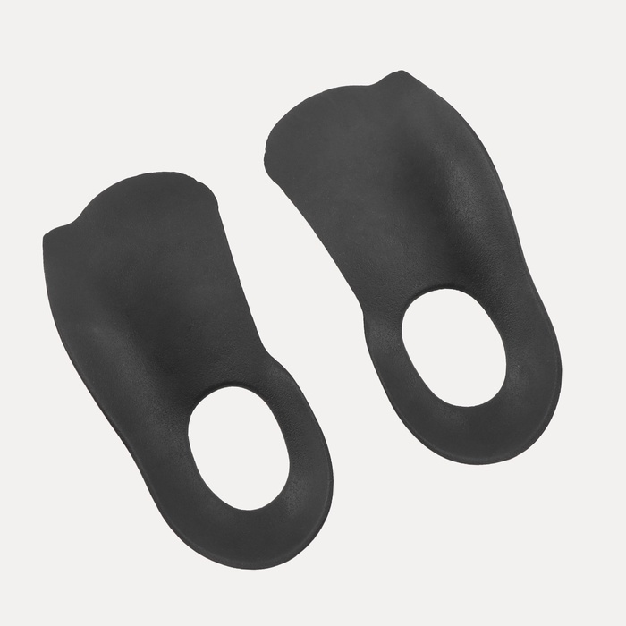 Полустельки для обуви, S р-р, 15×6 см, пара, чёрные