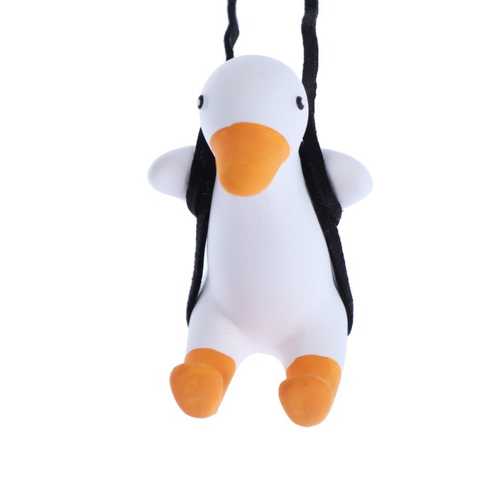 Подвес автомобильный, на зеркало «Утка» высота 6 см, шнурок 50 см