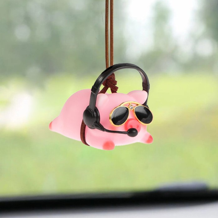 Подвес автомобильный, на зеркало «Свинка»