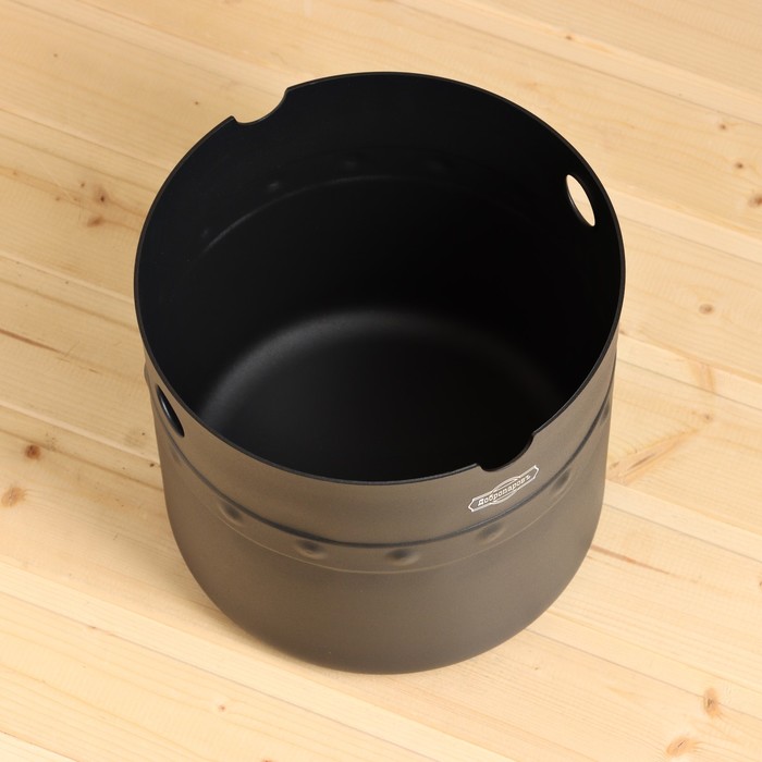 Набор для бани и сауны, 2 предмета: ведро, металл, 5 л, ковш, металл, «Добропаровъ»