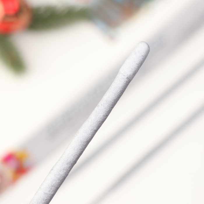 Бенгальские огни «Белый снег», 3 шт., 40 см, горение 120 сек.