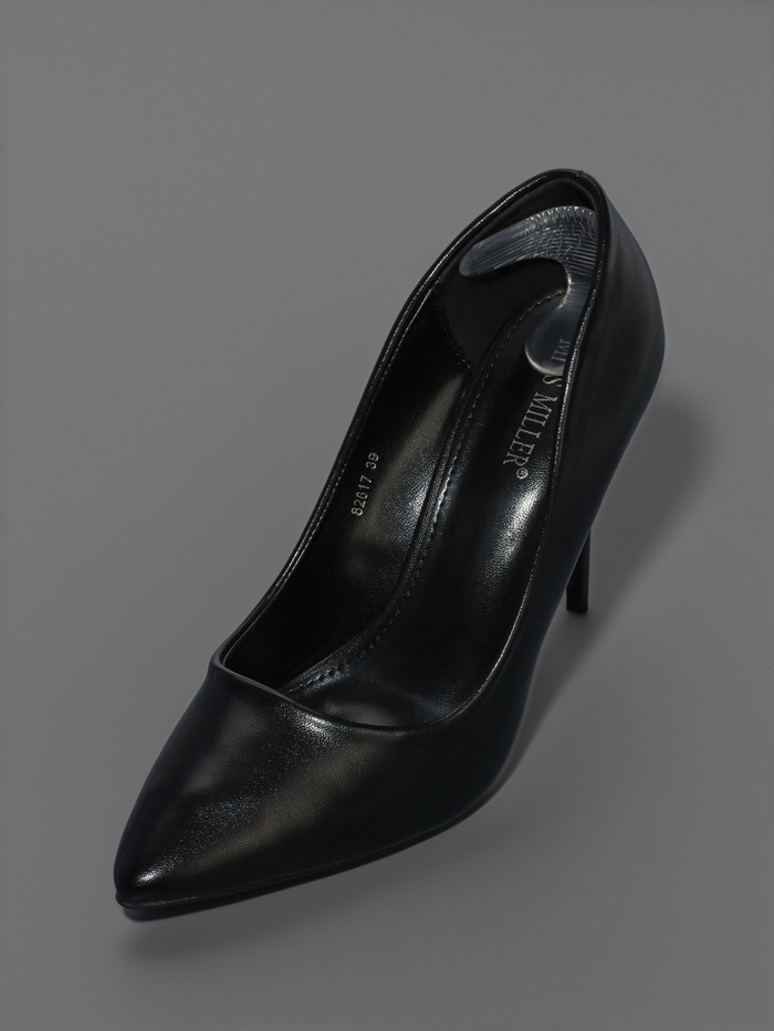 Пяткоудерживатели для обуви, с подпяточником, на клеевой основе, силиконовые, 9×6.8 см, пара, прозрачные