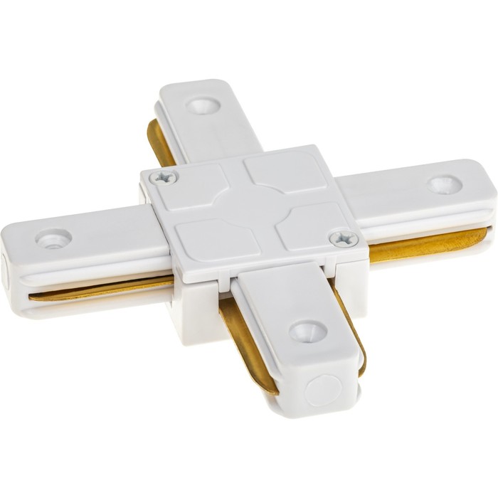 Коннектор для шинопровода, Х-образный жёсткий, Ritter ARTLINE, белый