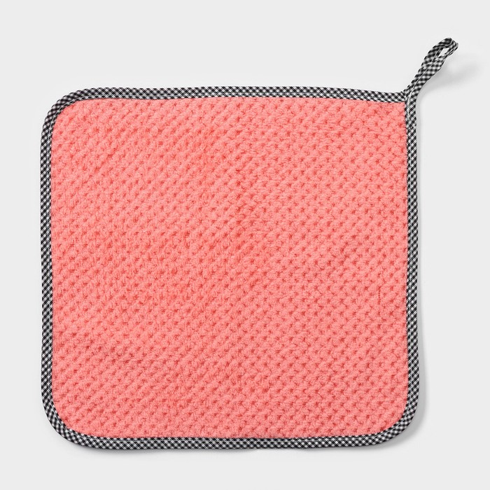 Салфетка для уборки Доляна «Уют», микрофибра, 25×25 см, МИКС