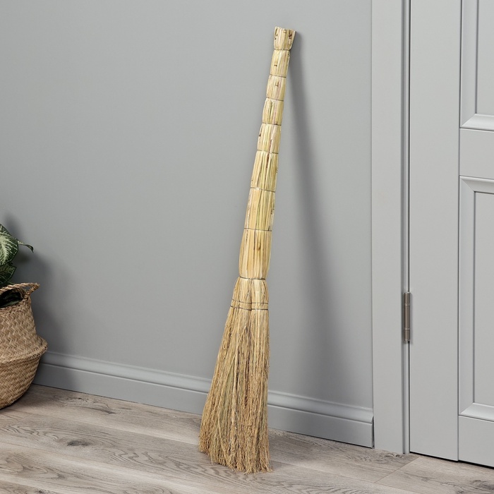 Веник 3-х лучевой «Сорго», 350 г, 90 см, проволока