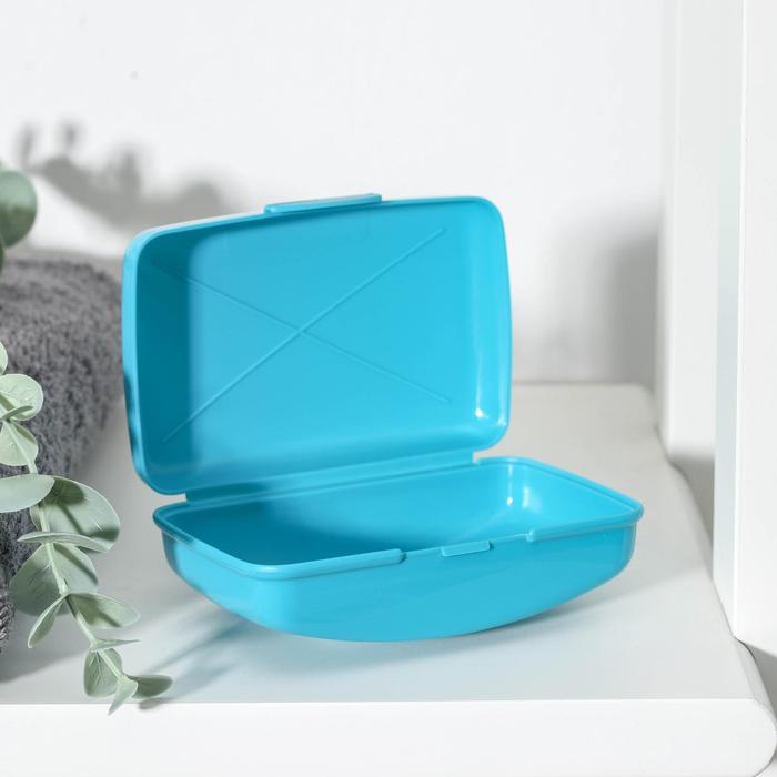 Мыльница «Дорожная», 10×6.8×4.4 см, МИКС