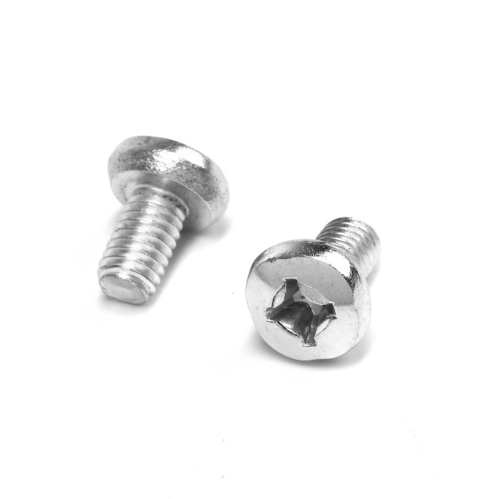 Винт ЛОМ, оцинкованный, DIN 7985, класс прочности 4.8, М6×10 мм, 1000 шт.